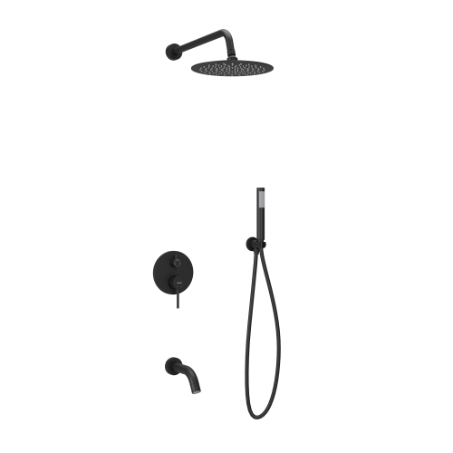 Душевая система Sancos Select SC3004MB встраиваемая в стену - фото 2